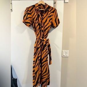 MAEVE TEREZA MIDI SHIRTDRESS